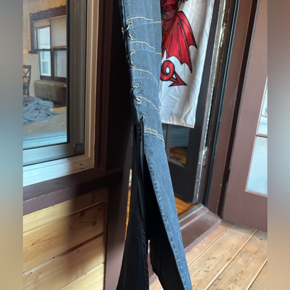 AMAZING Bisou Bisou Dark Wash Denim Maxi Skirt - Picture 3 of 4